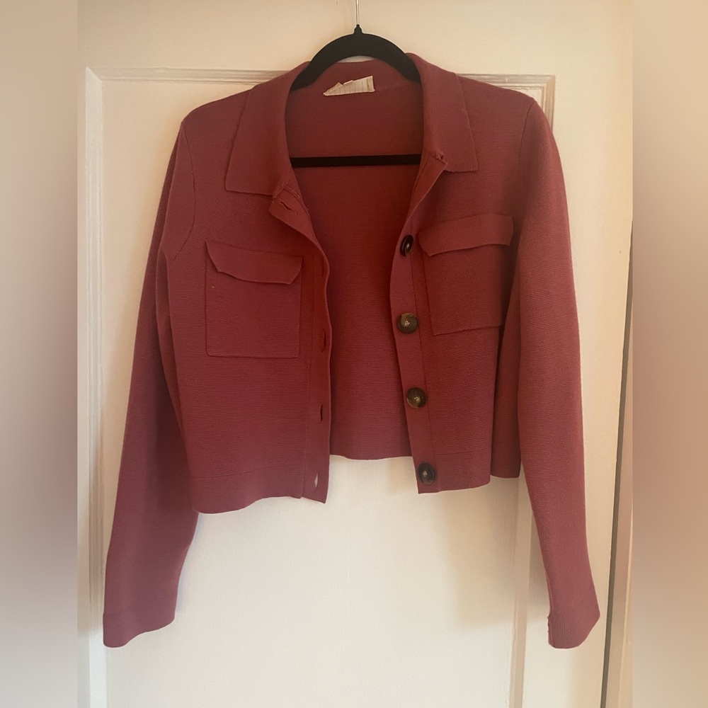 Sezane Betty Jacket in Rosewood